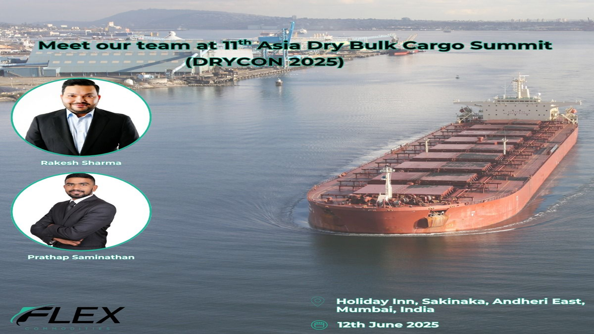 FLEX Commodities DMCC at DRYCON 2025 – Mumbai