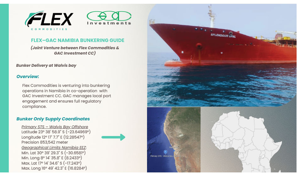 Joint Venture between Flex Commodities &
GAC Investment CC)